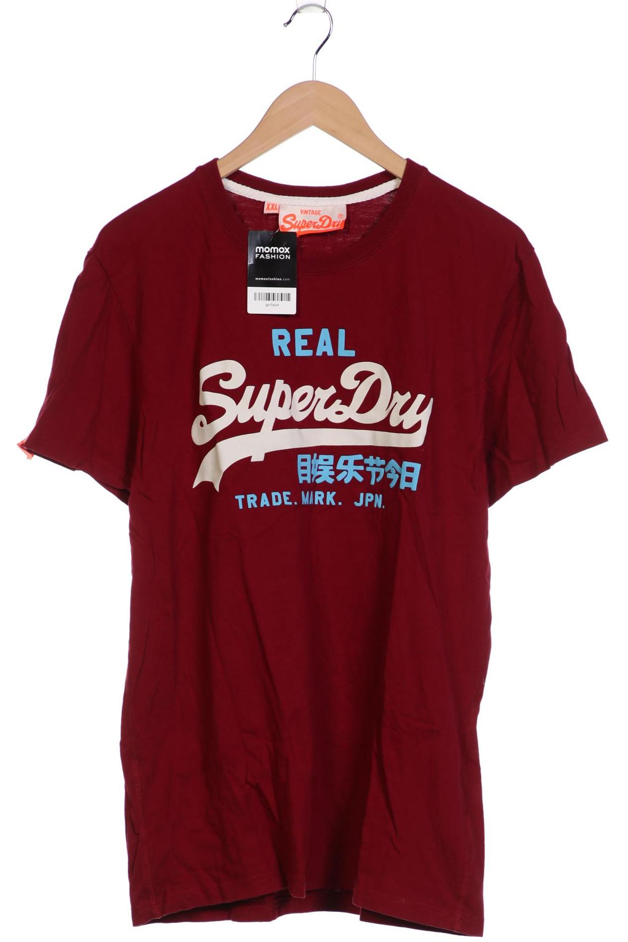 

Superdry Herren T-Shirt, bordeaux, Gr. 56