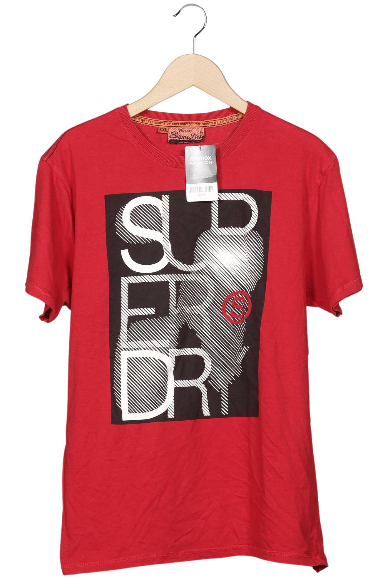 

Superdry Herren T-Shirt, rot, Gr. 56