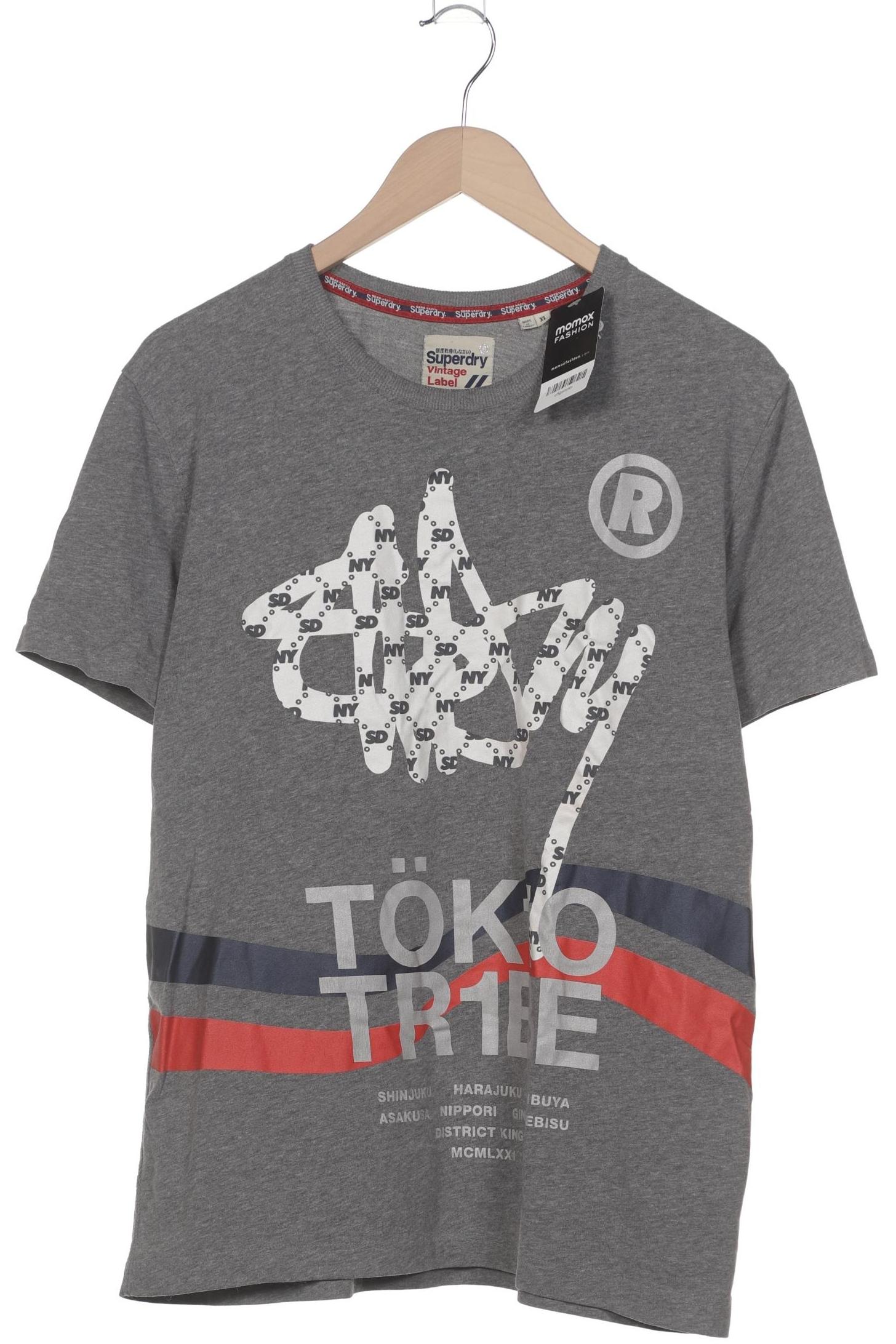 

Superdry Herren T-Shirt, grau, Gr. 54