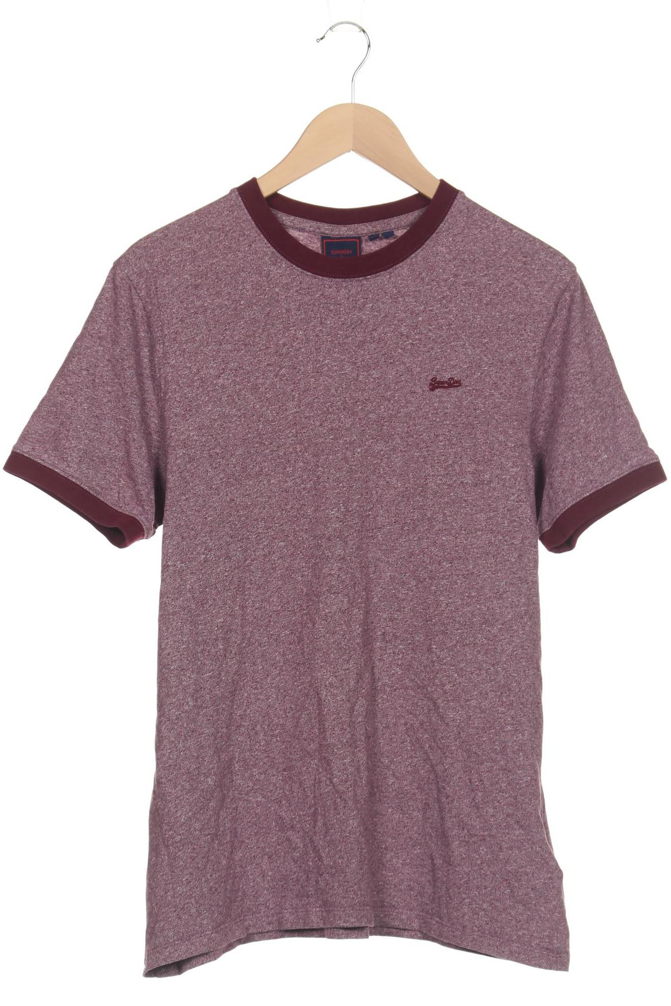 

Superdry Herren T-Shirt, bordeaux, Gr. 52