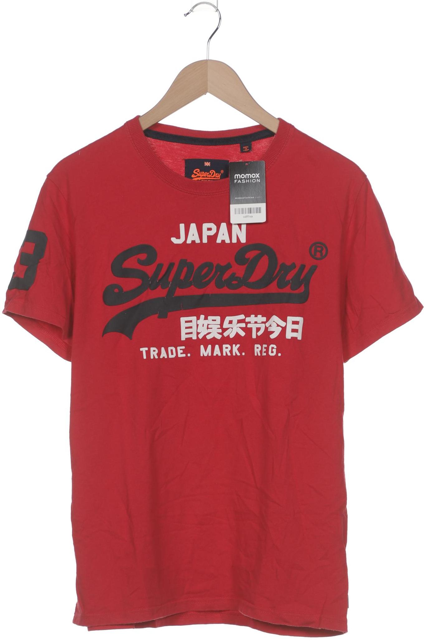 

Superdry Herren T-Shirt, rot, Gr. 54