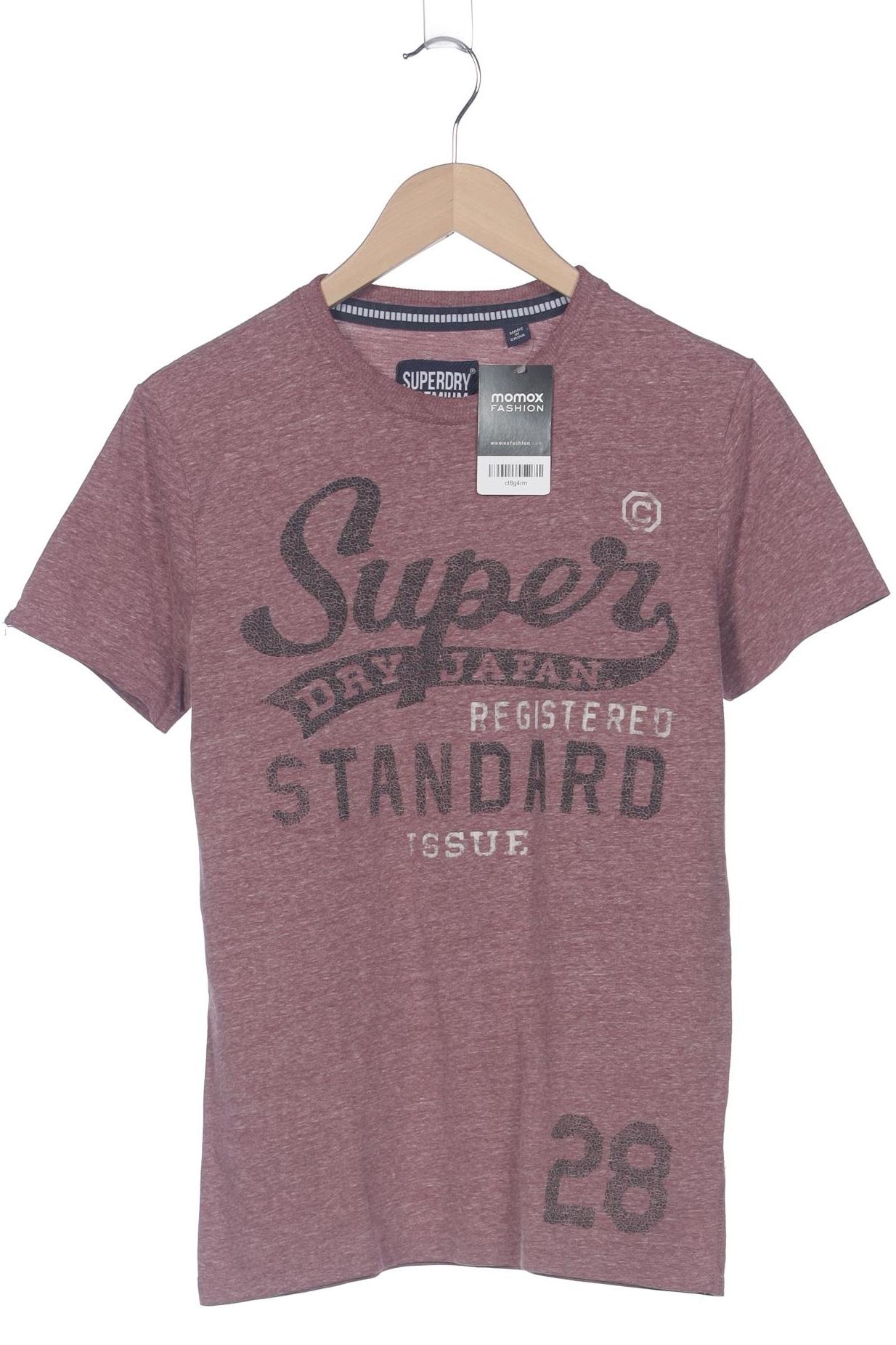 

Superdry Herren T-Shirt, bordeaux, Gr. 46