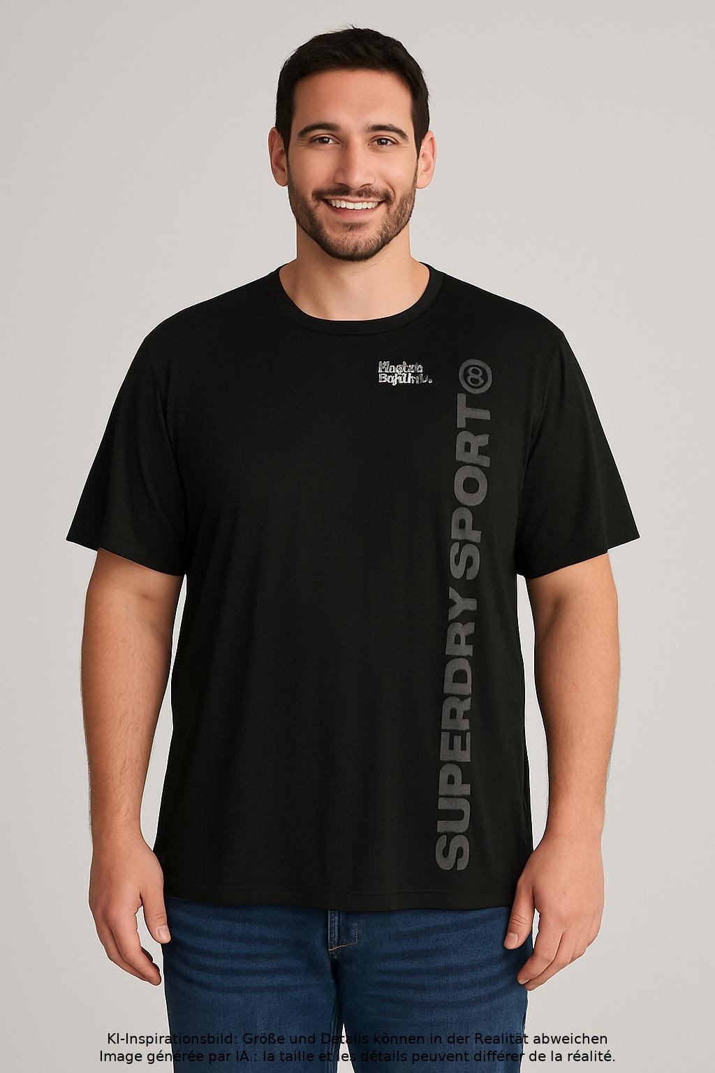 

Superdry Herren T-Shirt, schwarz, Gr. 58