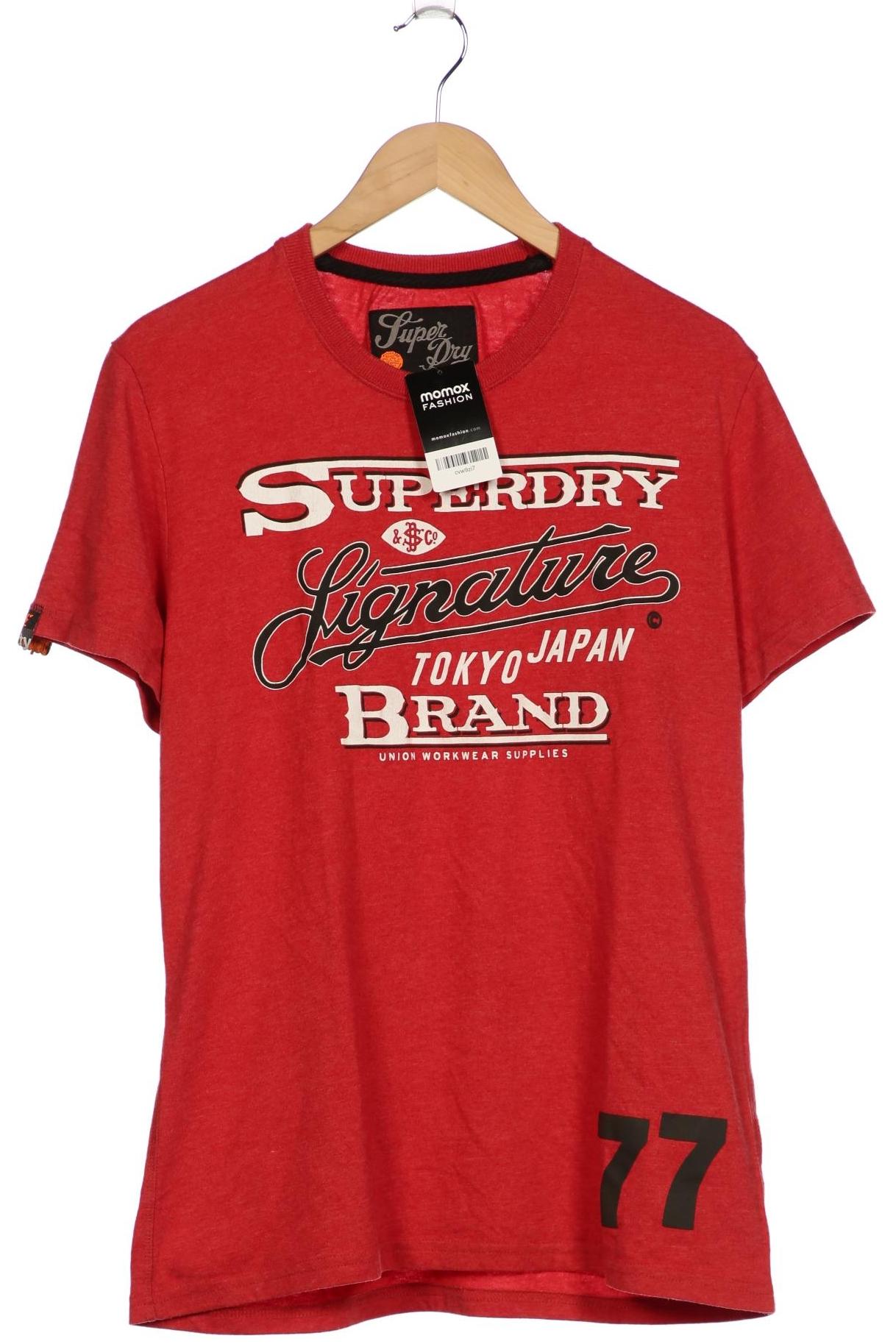 

Superdry Herren T-Shirt, rot, Gr. 54