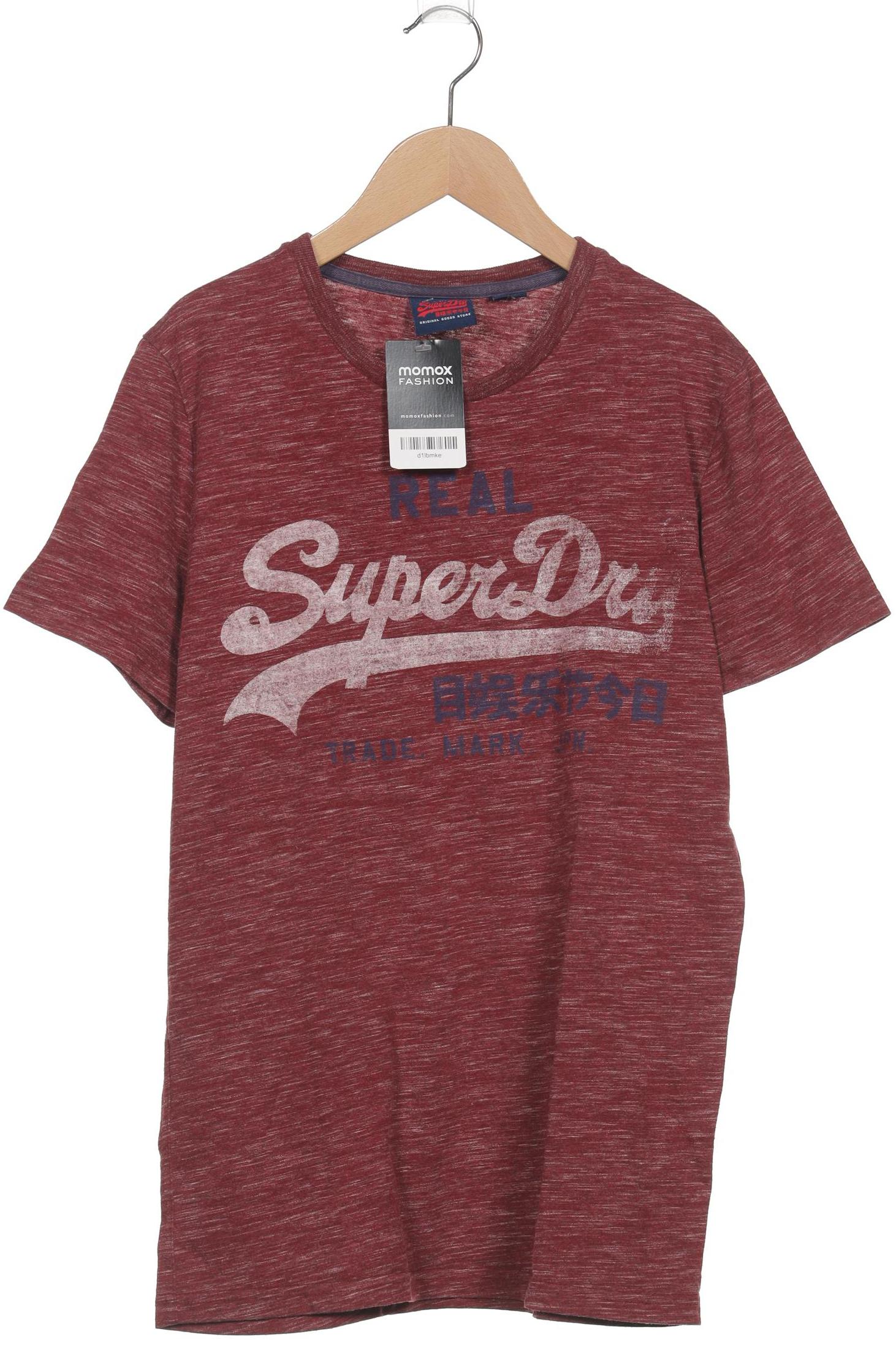

Superdry Herren T-Shirt, bordeaux, Gr. 52