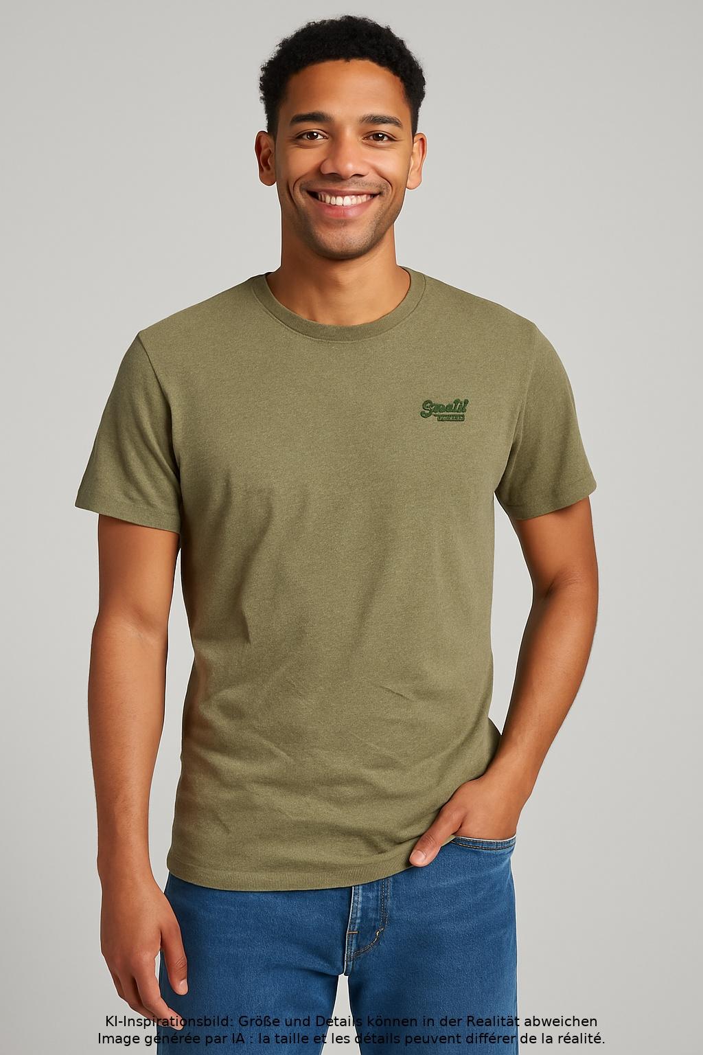 

Superdry Herren T-Shirt, grün, Gr. 48