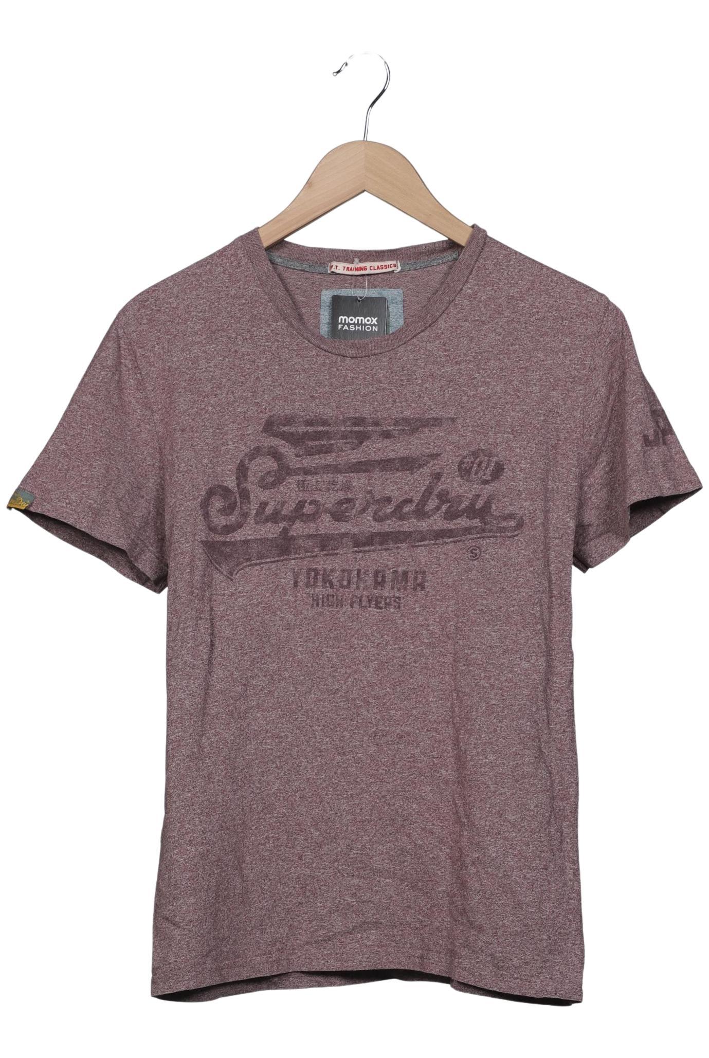 

Superdry Herren T-Shirt, bordeaux, Gr. 52