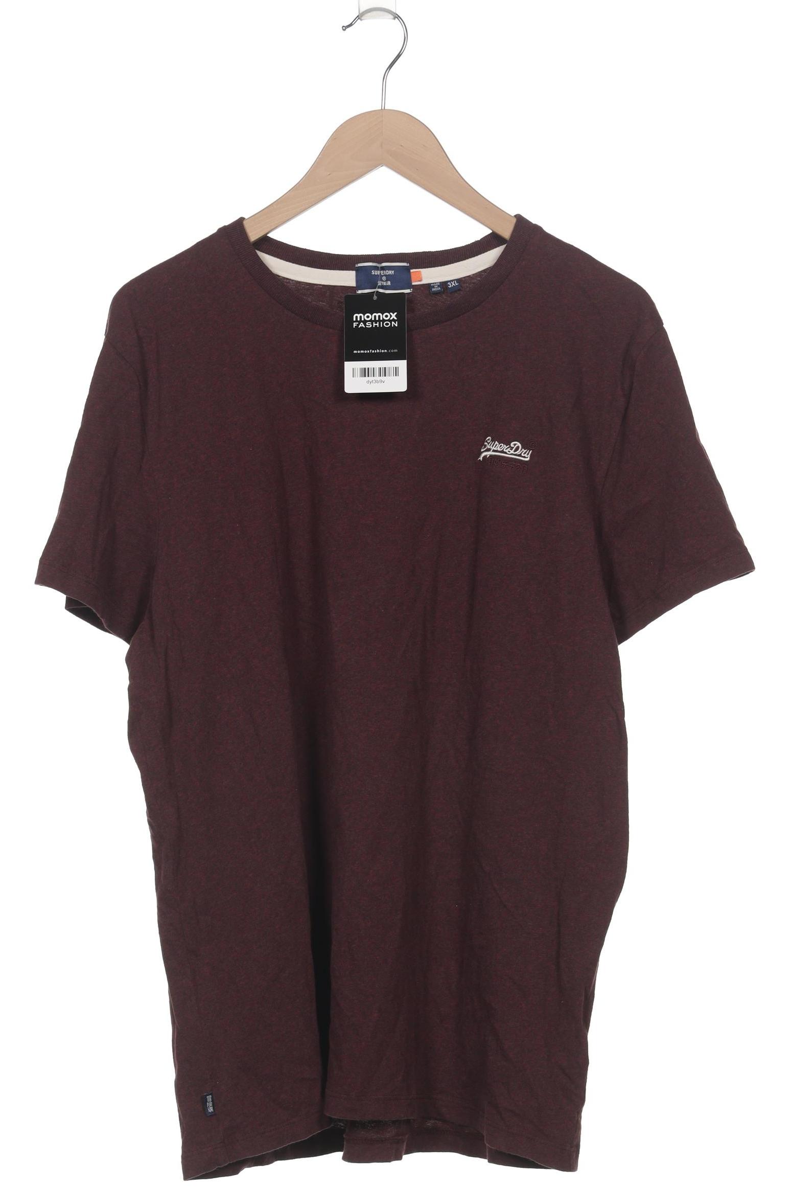 

Superdry Herren T-Shirt, bordeaux, Gr. 58