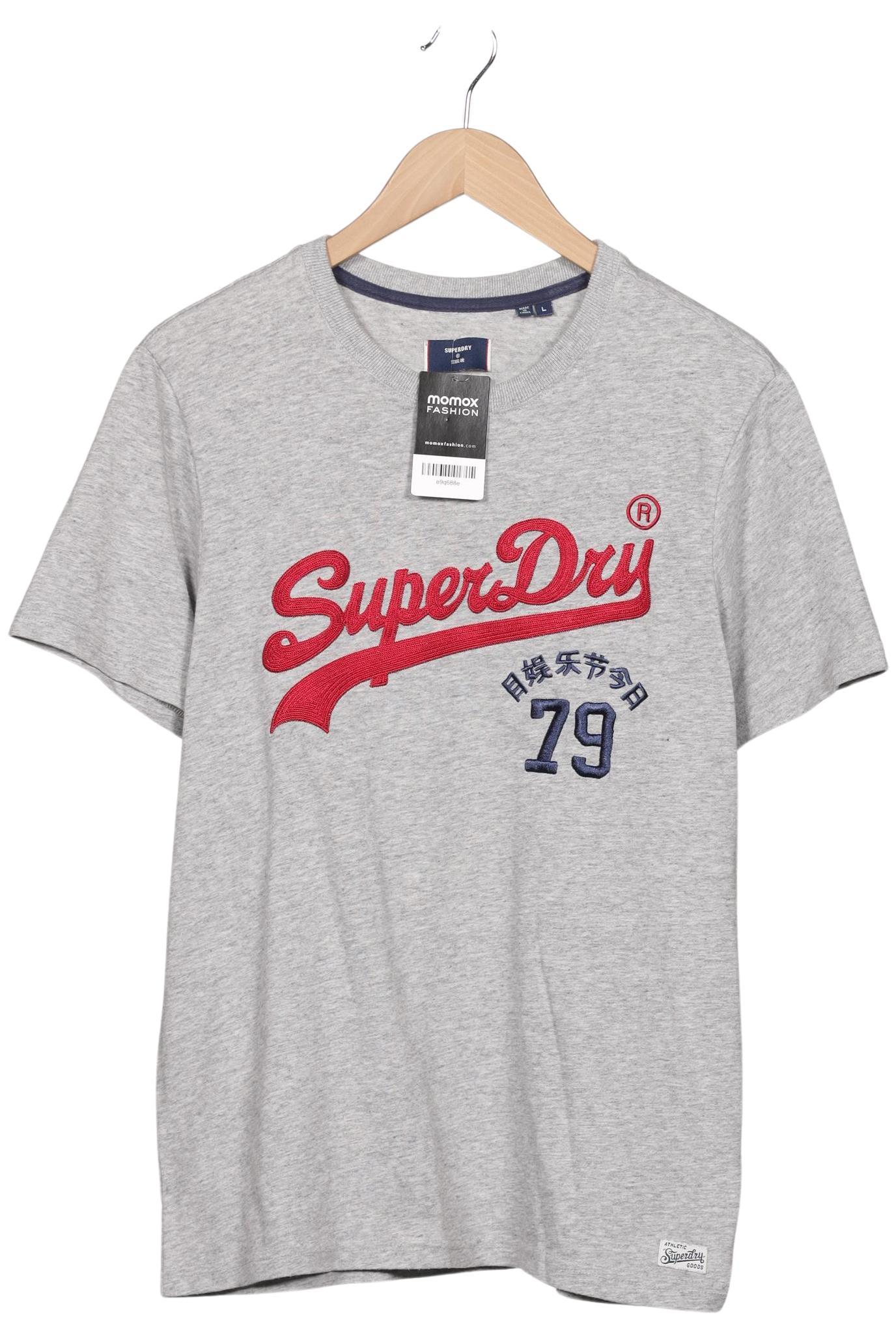 

Superdry Herren T-Shirt, grau, Gr. 52