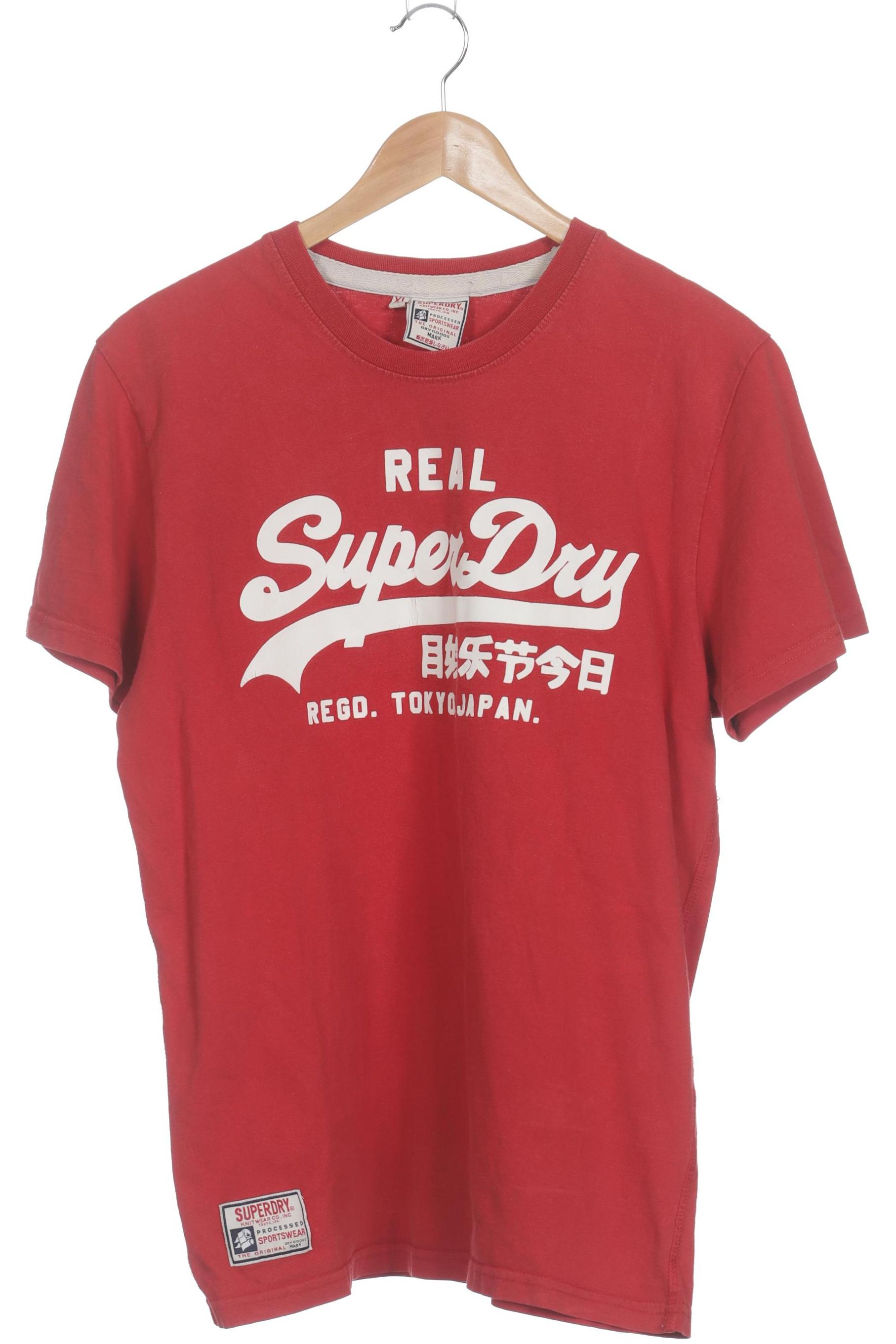 

Superdry Herren T-Shirt, rot, Gr. 54