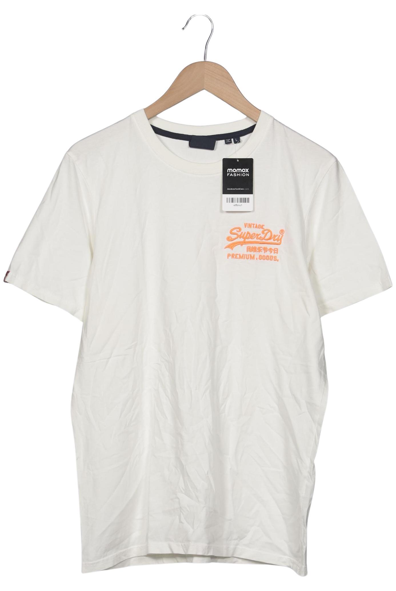 

Superdry Herren T-Shirt, cremeweiß, Gr. 52