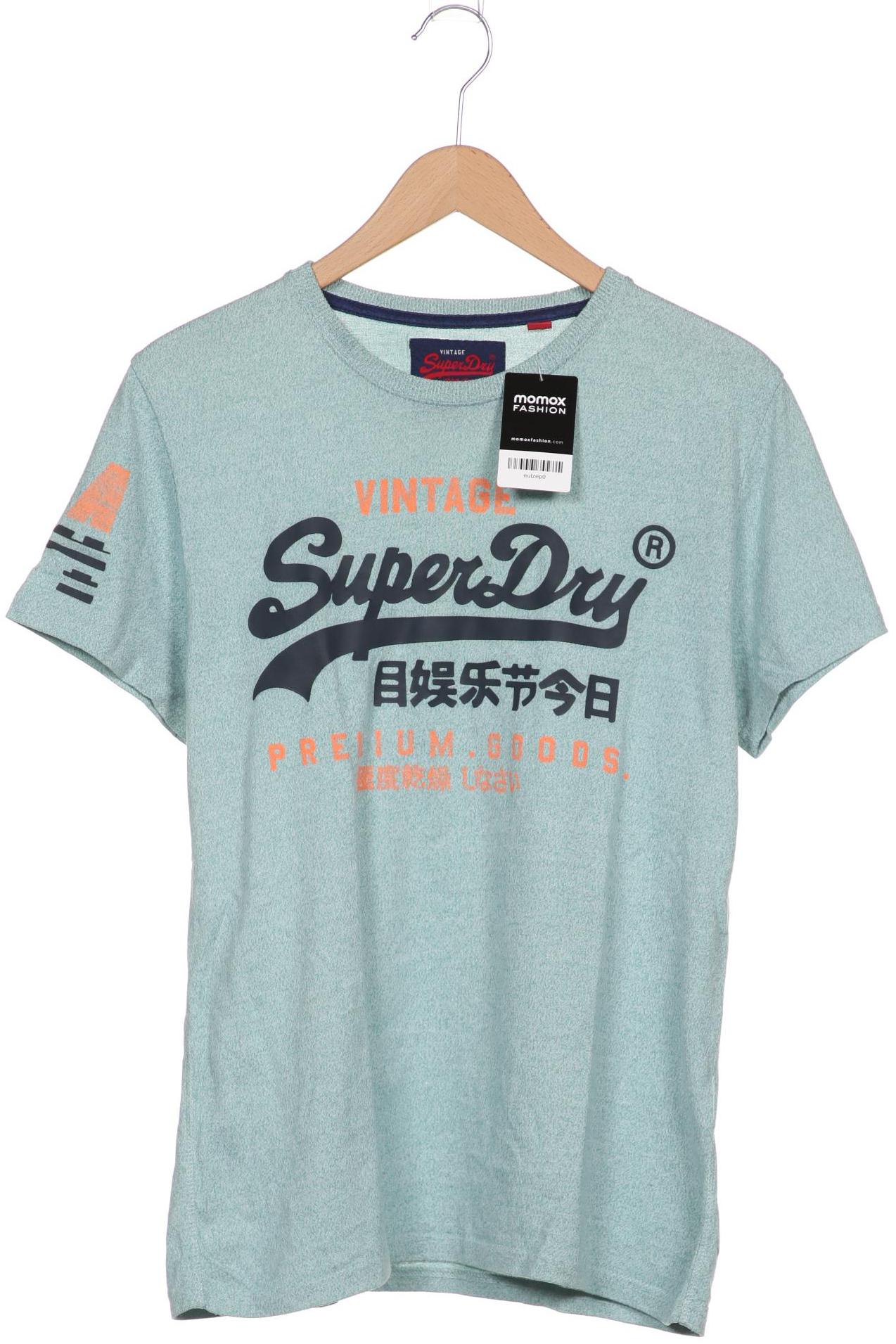 

Superdry Herren T-Shirt, türkis, Gr. 54