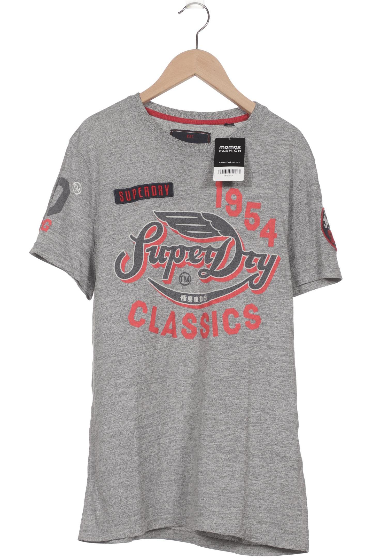 

Superdry Herren T-Shirt, grau, Gr. 52