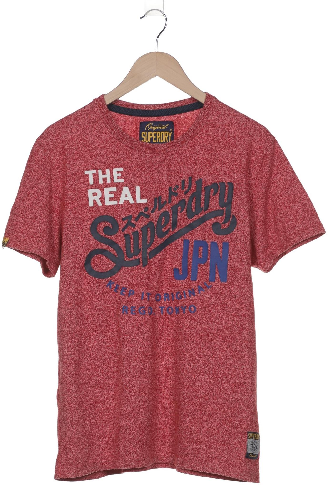 

Superdry Herren T-Shirt, rot, Gr. 52