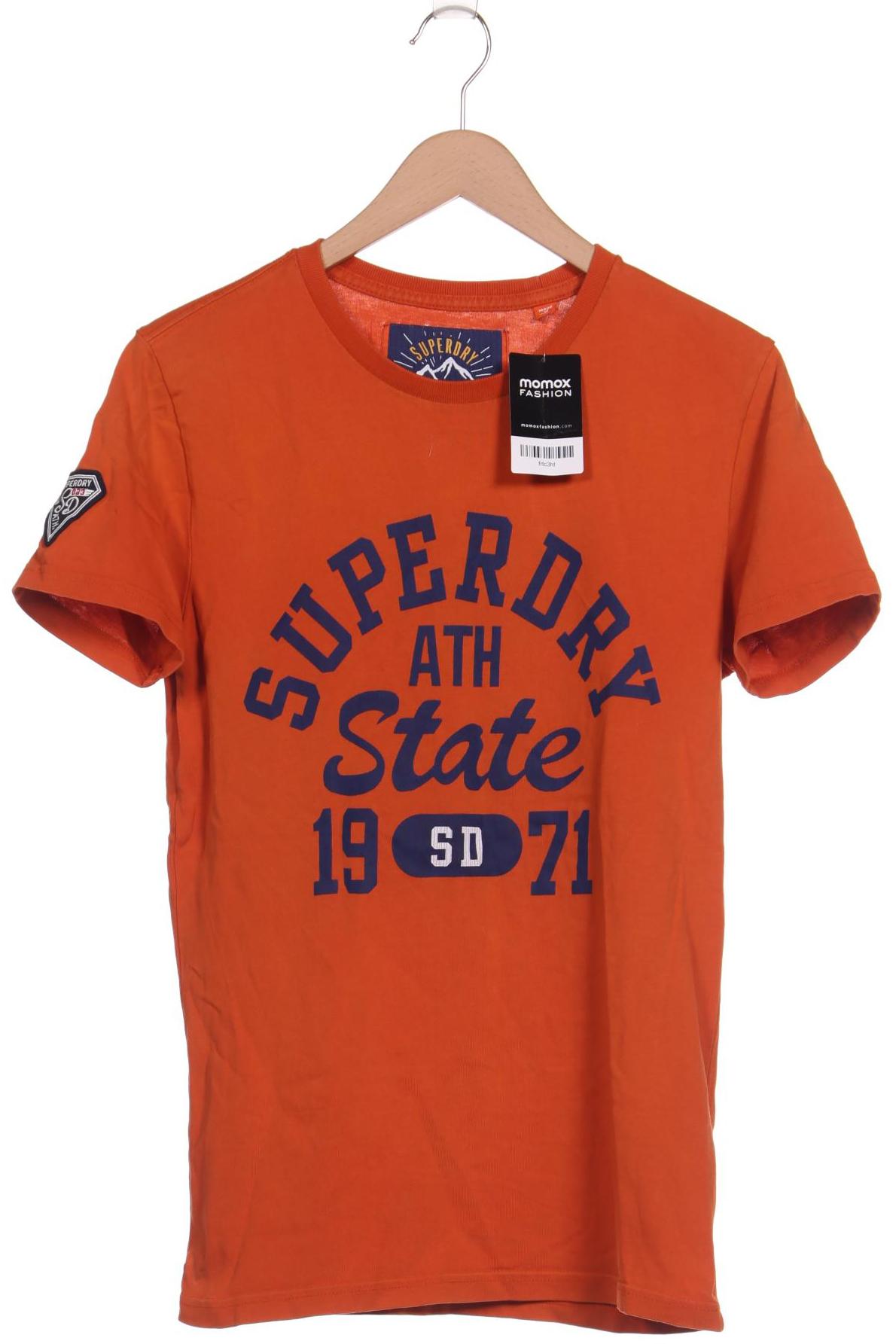 

Superdry Herren T-Shirt, orange, Gr. 46