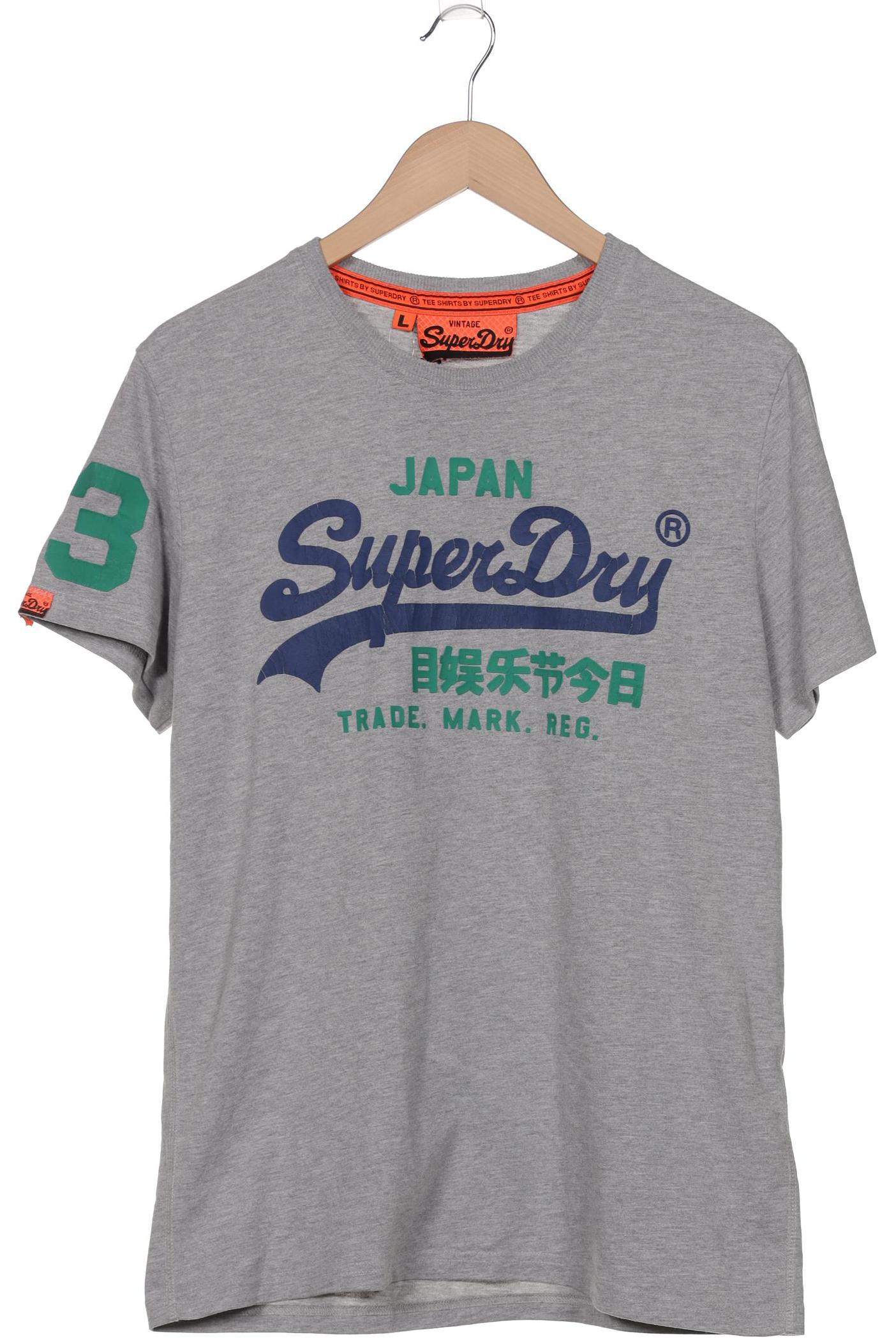 

Superdry Herren T-Shirt, grau, Gr. 52