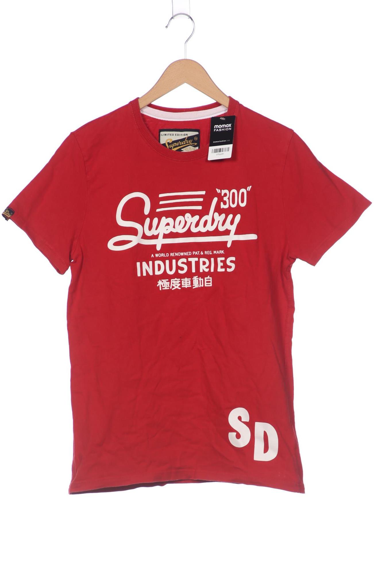 

Superdry Herren T-Shirt, rot, Gr. 52