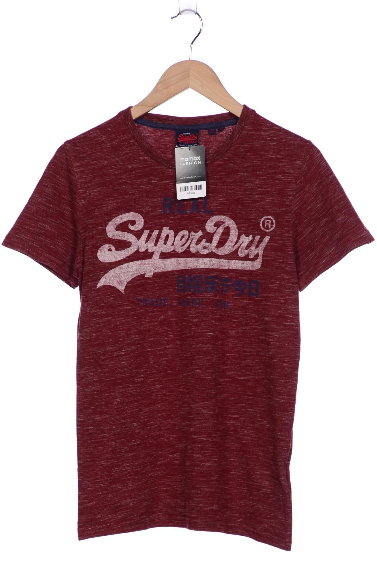 

Superdry Herren T-Shirt, bordeaux, Gr. 46