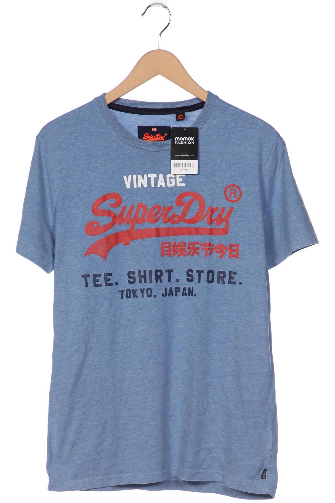 

Superdry Herren T-Shirt, blau