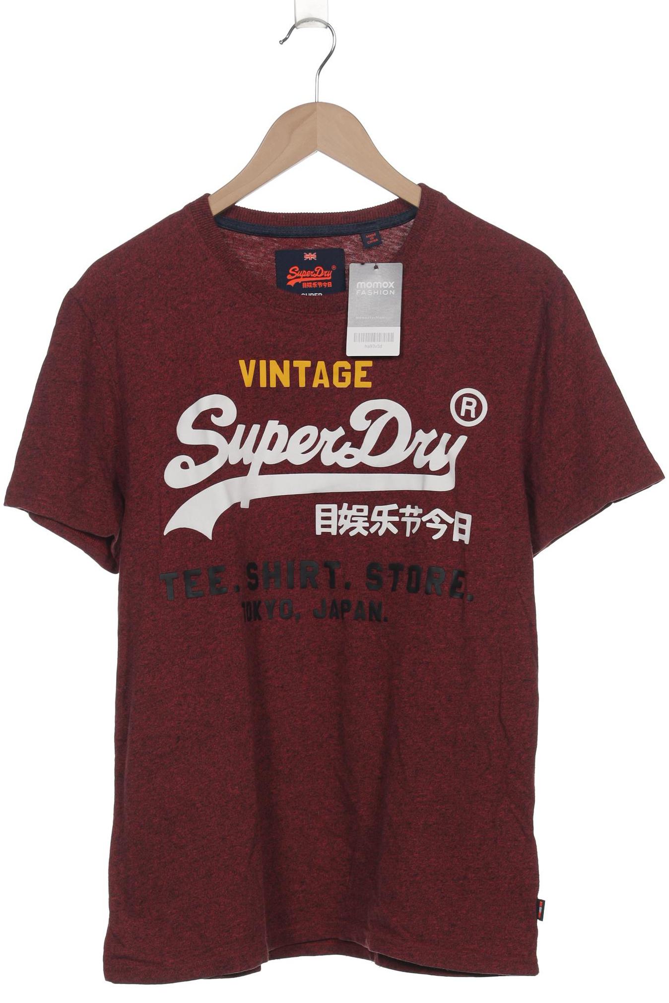 

Superdry Herren T-Shirt, bordeaux, Gr. 54