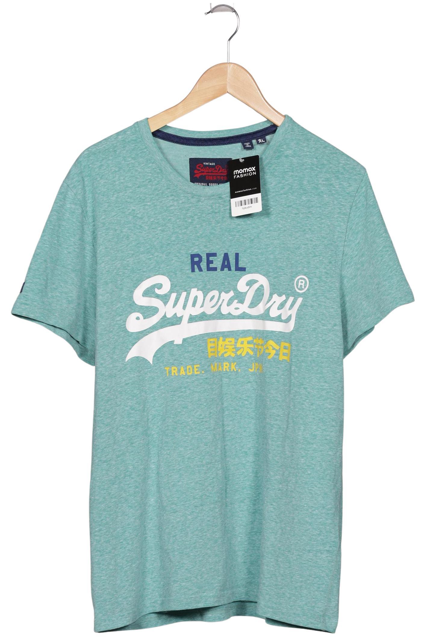 

Superdry Herren T-Shirt, türkis, Gr. 56