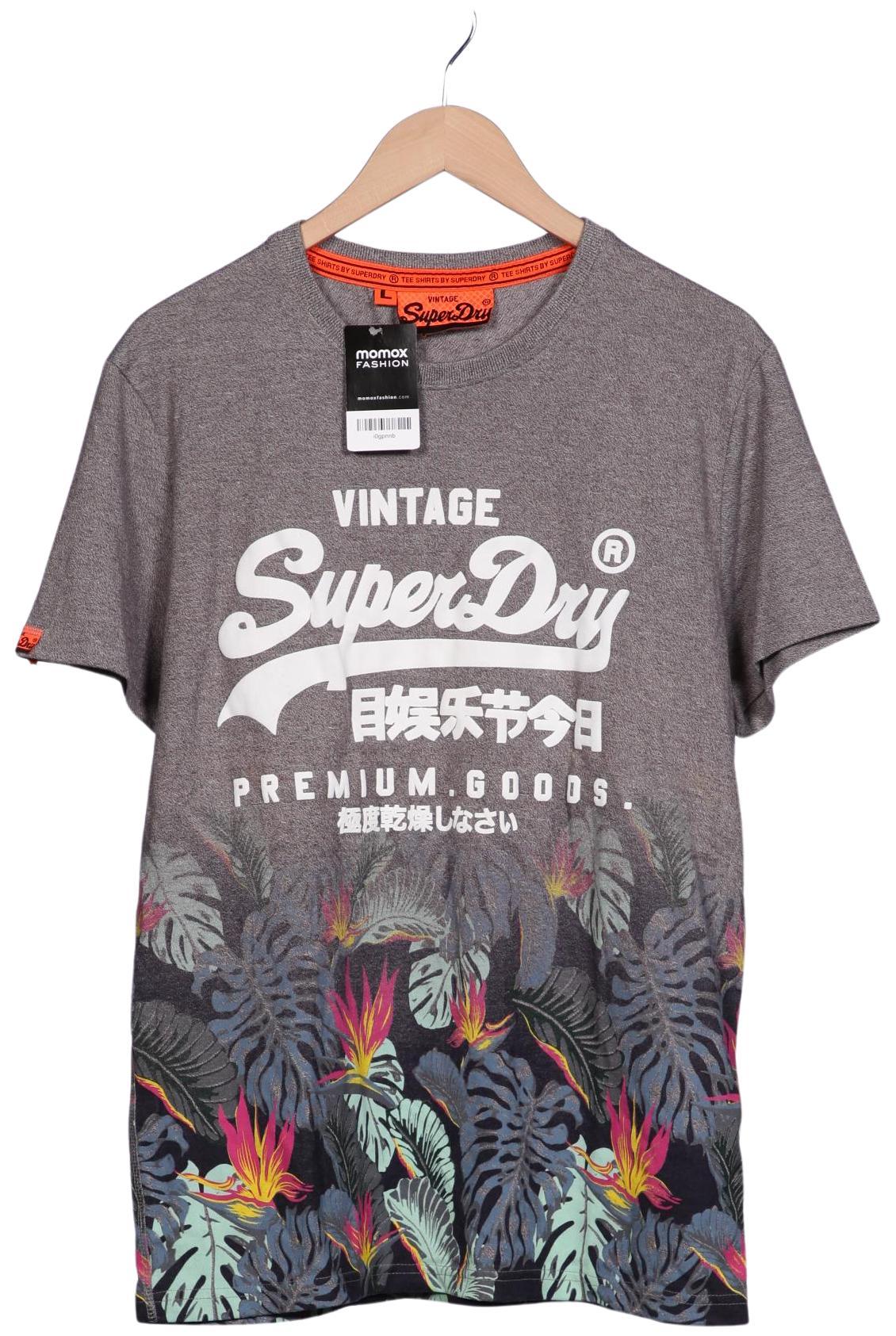 

Superdry Herren T-Shirt, grau, Gr. 52