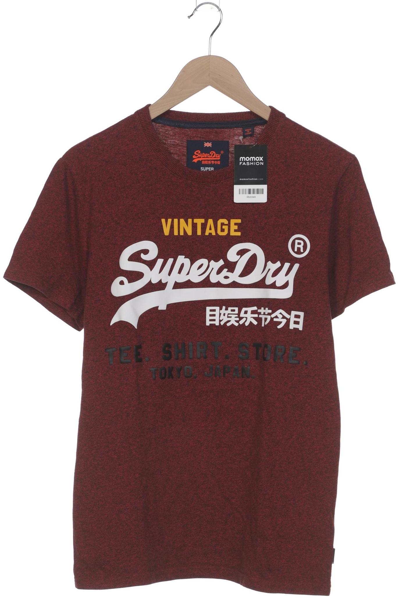 

Superdry Herren T-Shirt, bordeaux, Gr. 52