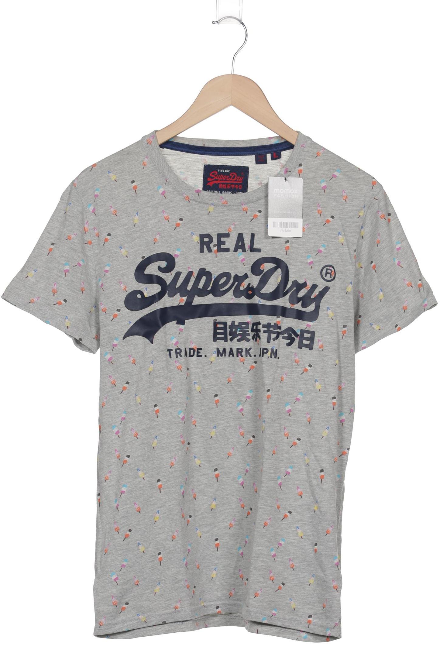 

Superdry Herren T-Shirt, grau, Gr. 52