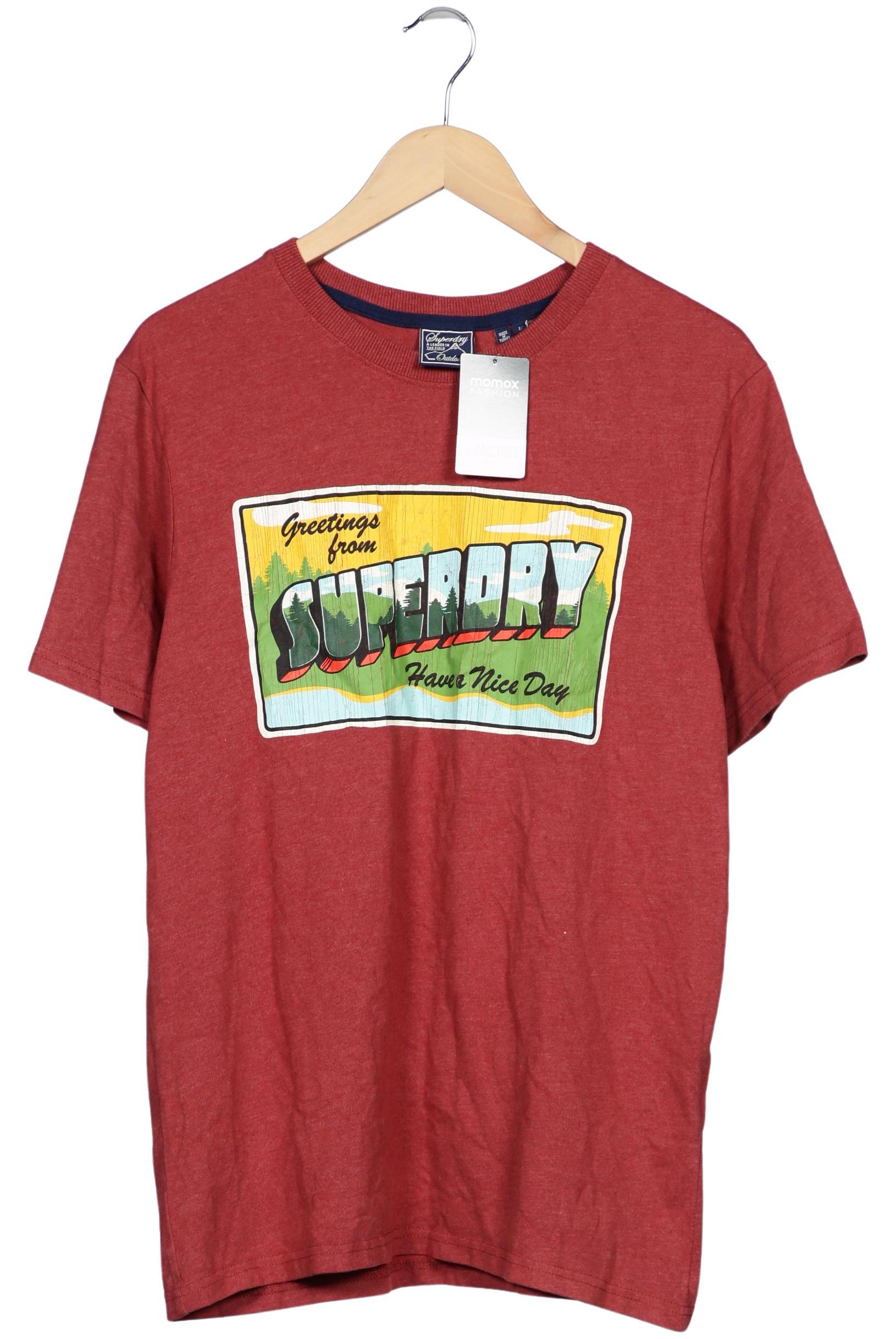 

Superdry Herren T-Shirt, rot, Gr. 52