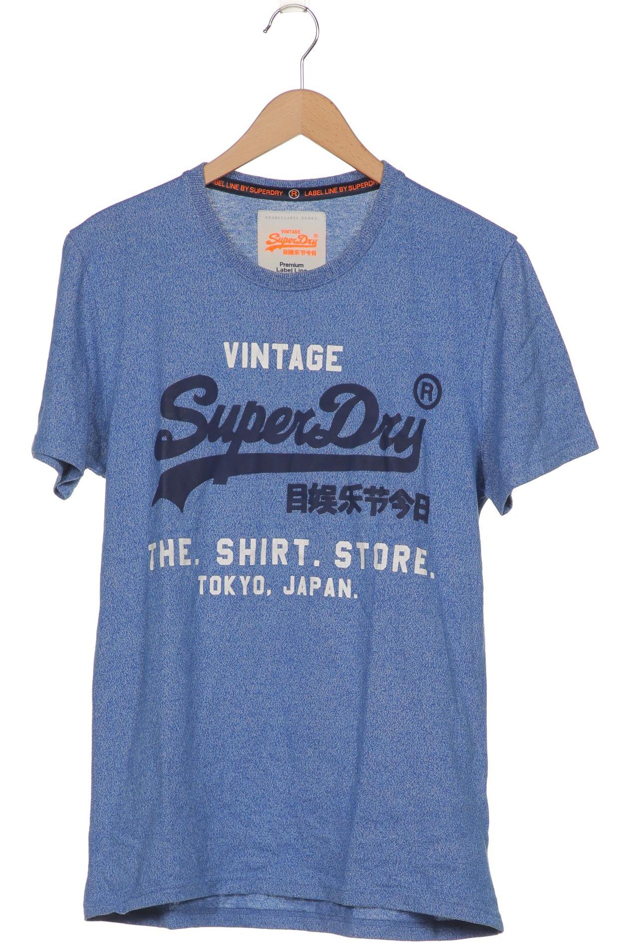 

Superdry Herren T-Shirt, blau