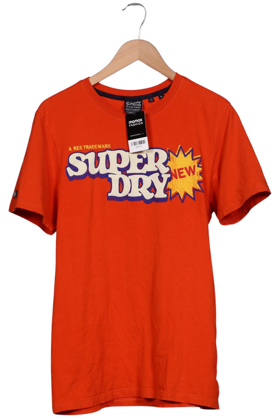 

Superdry Herren T-Shirt, orange, Gr. 48