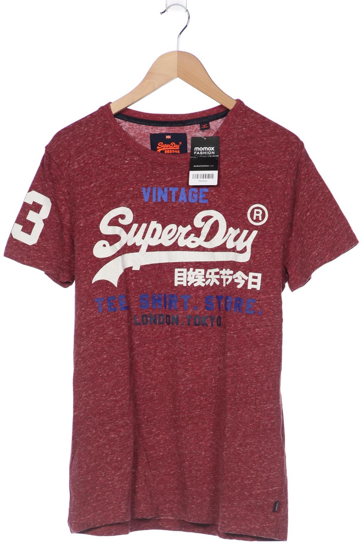 

Superdry Herren T-Shirt, bordeaux