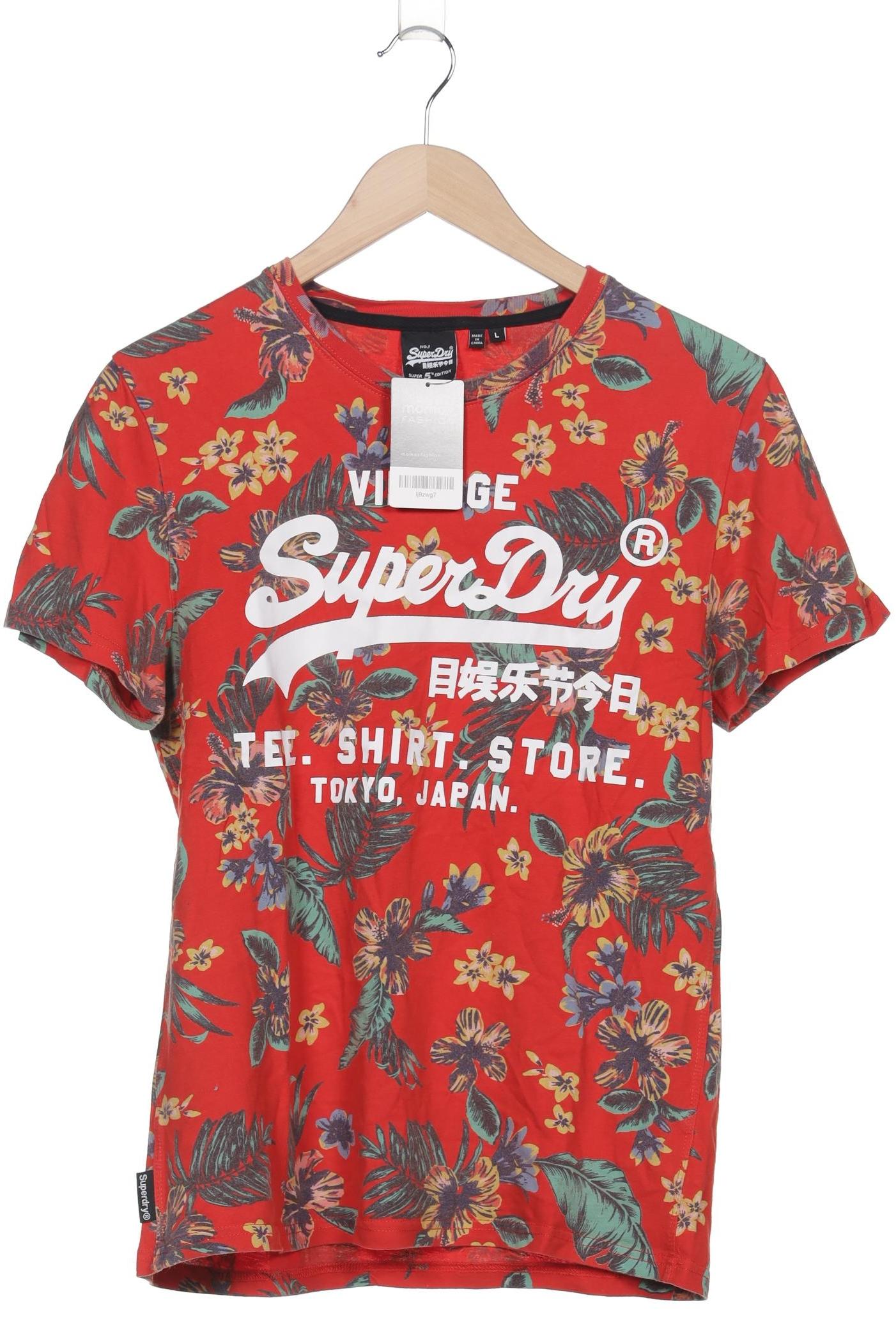 

Superdry Herren T-Shirt, rot, Gr. 52