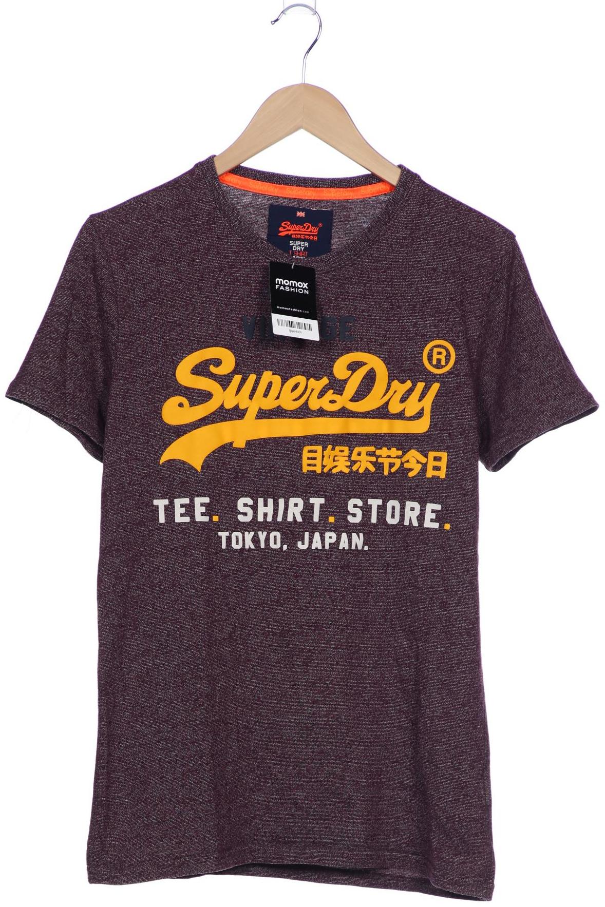 

Superdry Herren T-Shirt, bordeaux, Gr. 46