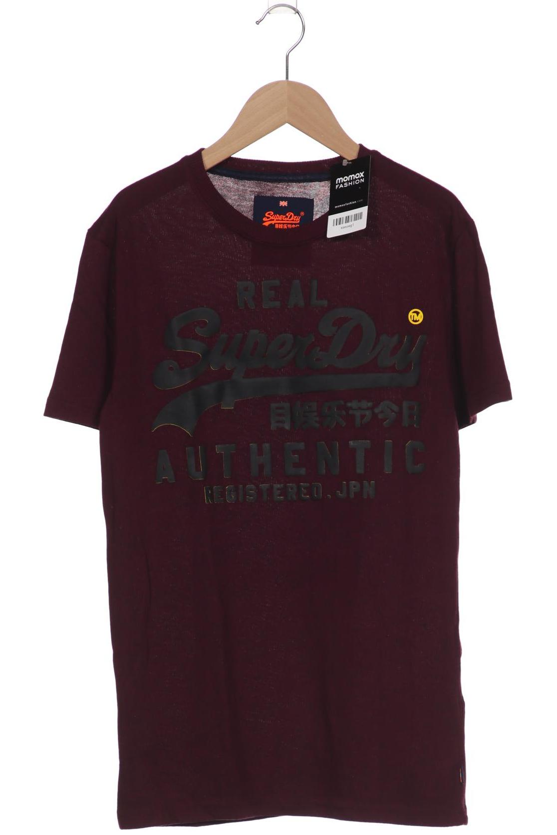 

Superdry Herren T-Shirt, bordeaux, Gr. 52