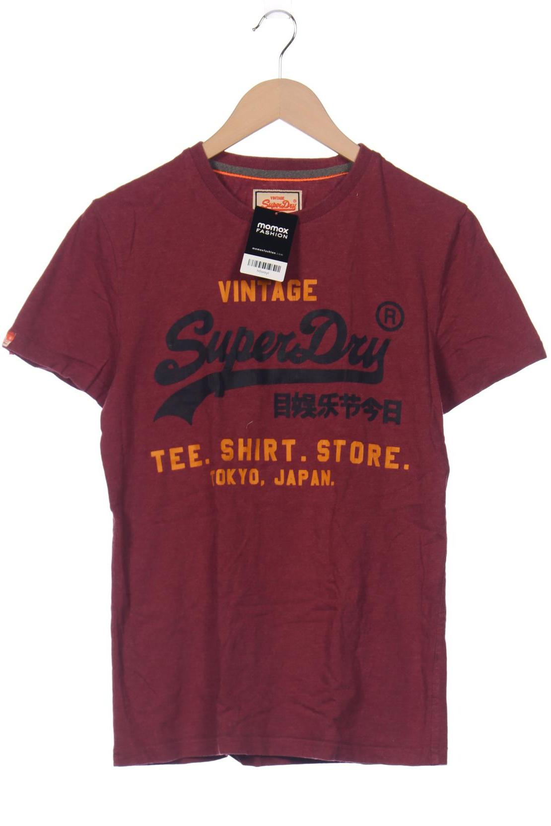 

Superdry Herren T-Shirt, bordeaux, Gr. 48