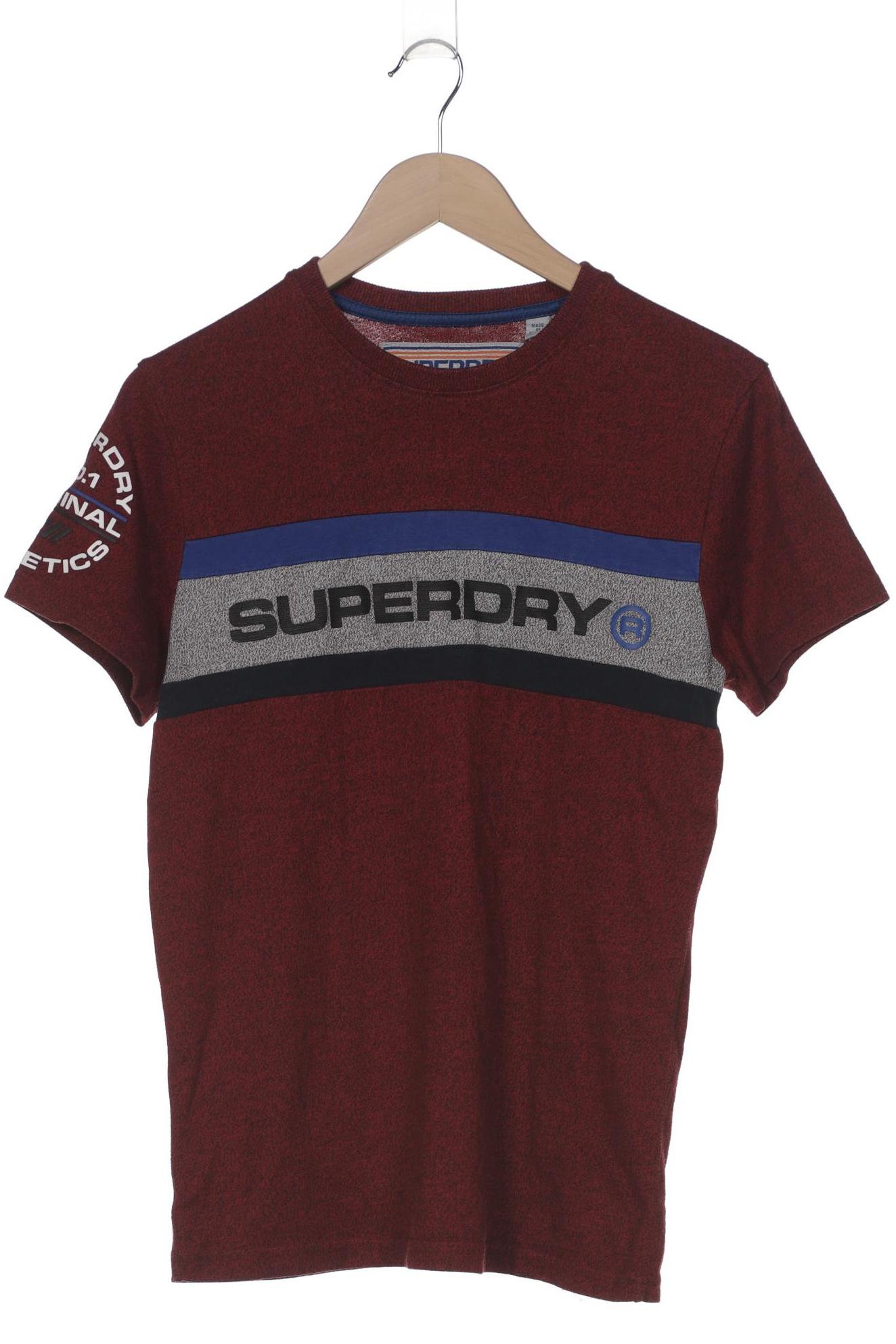 

Superdry Herren T-Shirt, bordeaux, Gr. 46