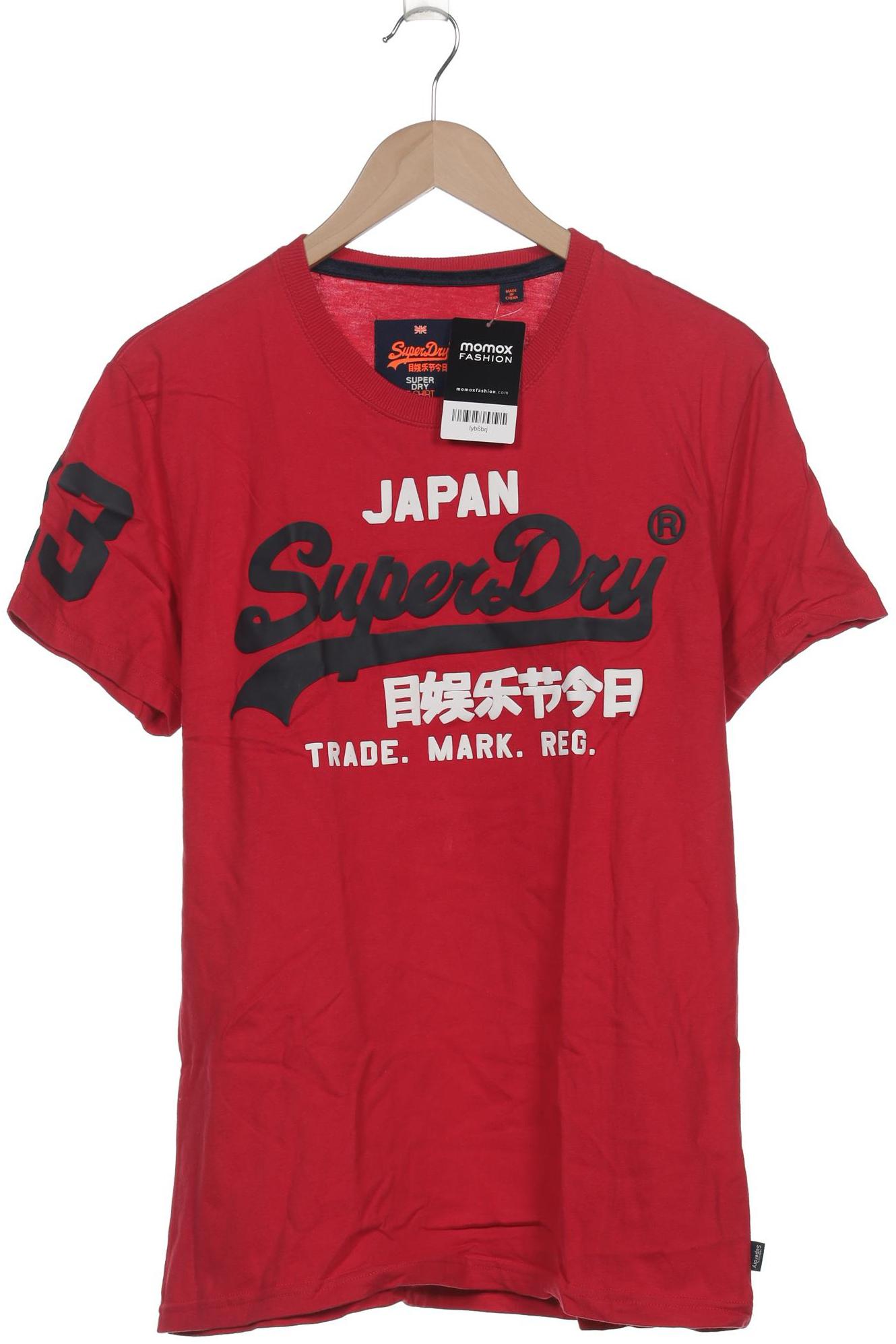 

Superdry Herren T-Shirt, rot, Gr. 52