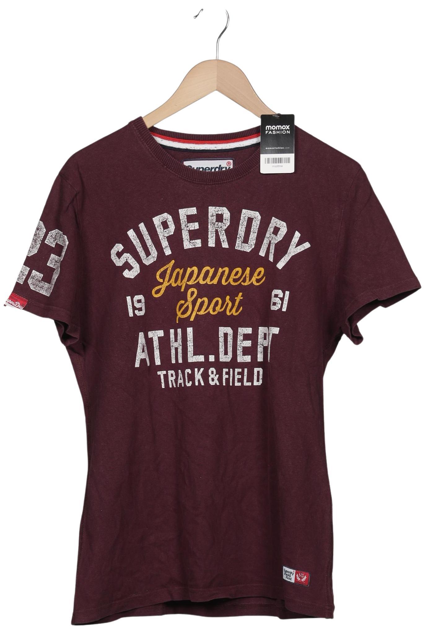 

Superdry Herren T-Shirt, bordeaux, Gr. 54