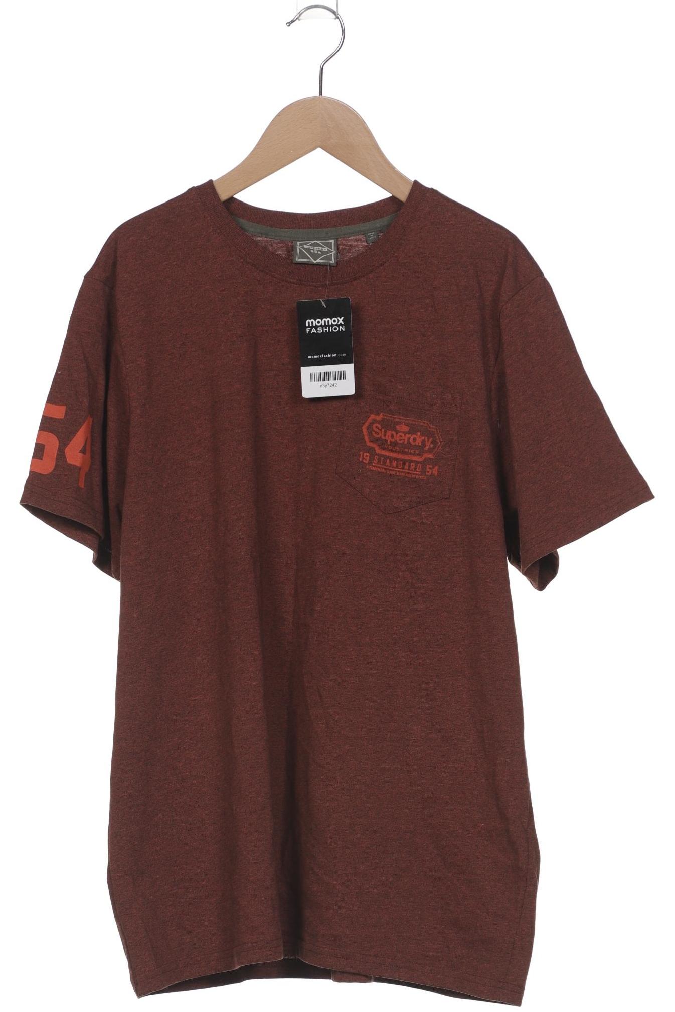 

Superdry Herren T-Shirt, bordeaux, Gr. 56