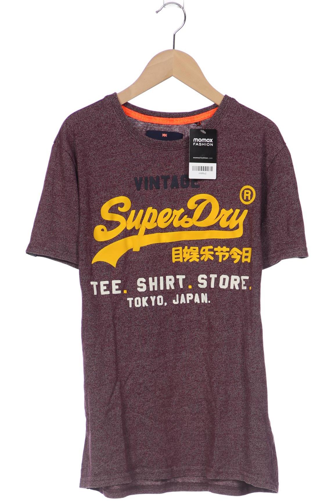 

Superdry Herren T-Shirt, bordeaux, Gr. 48