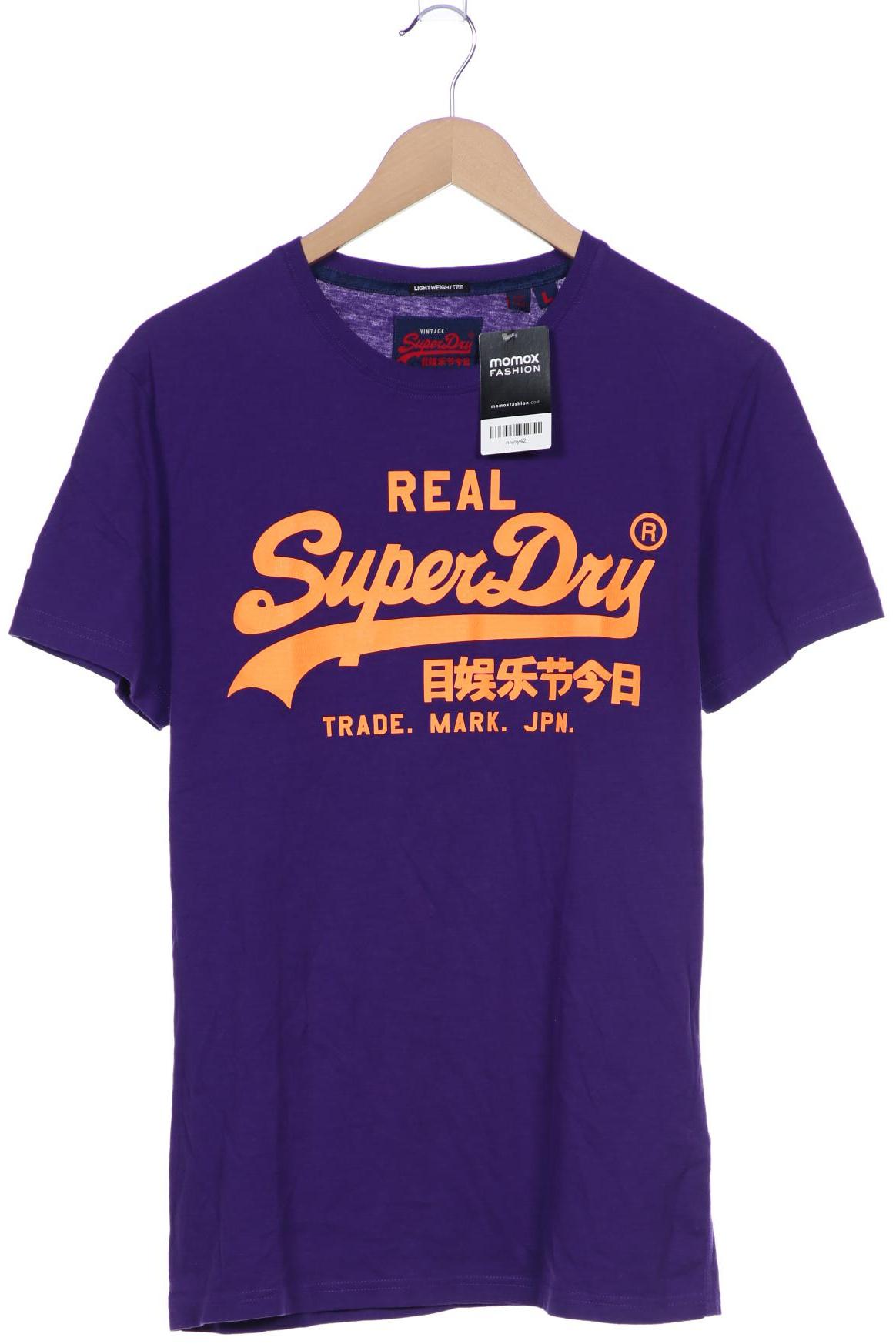 

Superdry Herren T-Shirt, flieder, Gr. 52