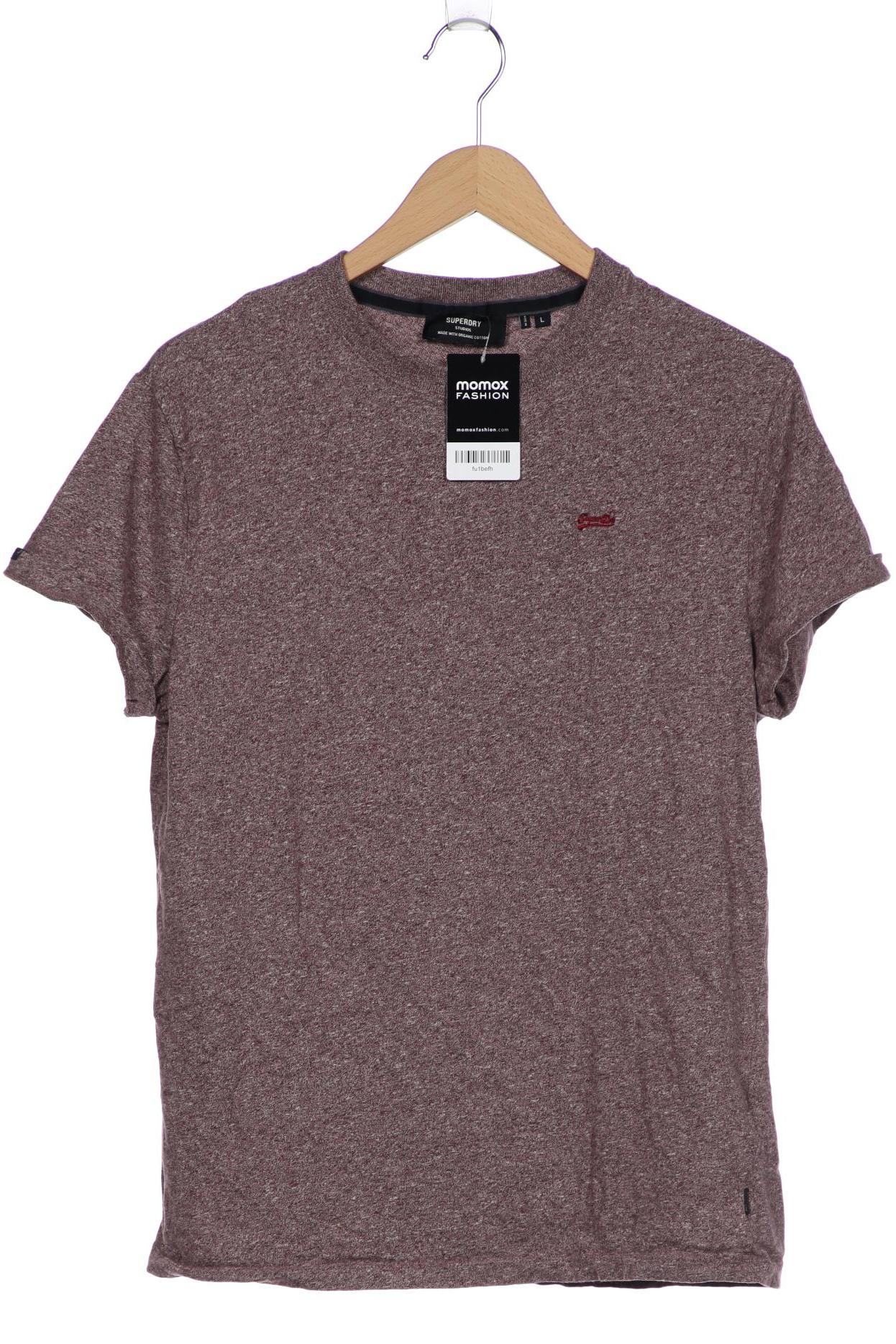 

Superdry Herren T-Shirt, bordeaux, Gr. 52