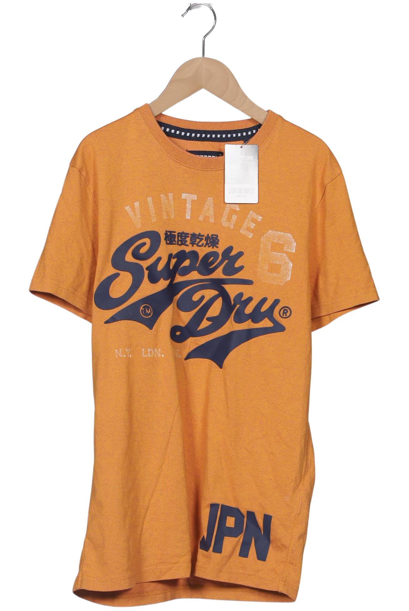 

Superdry Herren T-Shirt, orange, Gr. 46