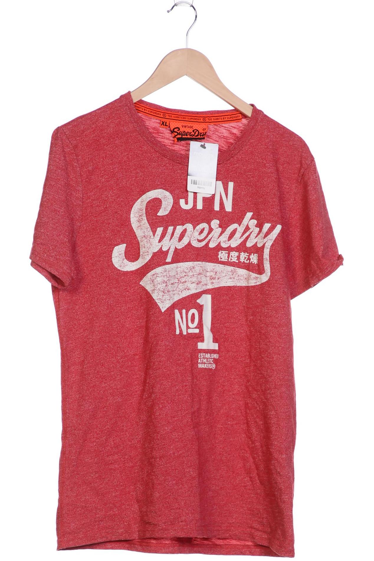 

Superdry Herren T-Shirt, rot, Gr. 54