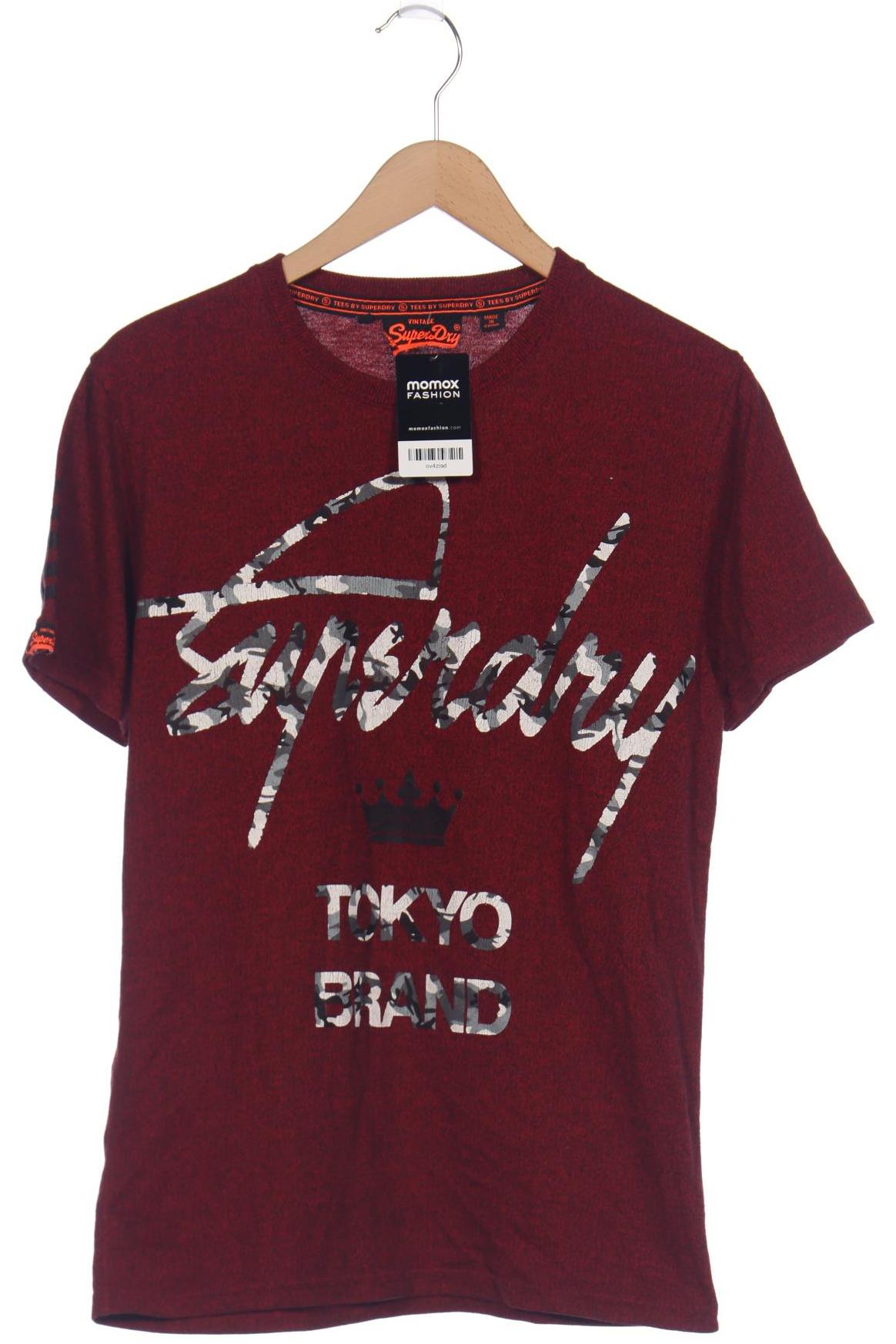 

Superdry Herren T-Shirt, bordeaux