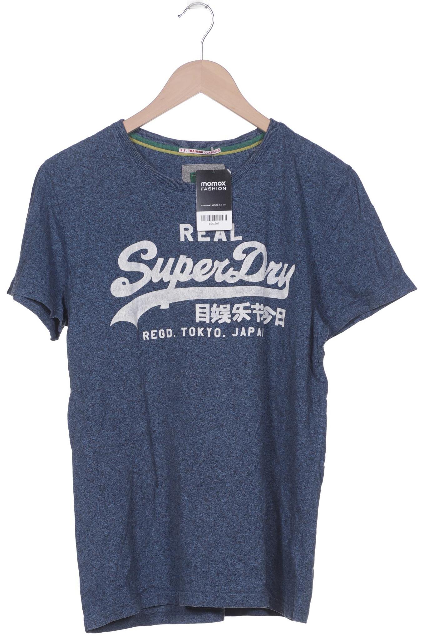 

Superdry Herren T-Shirt, blau