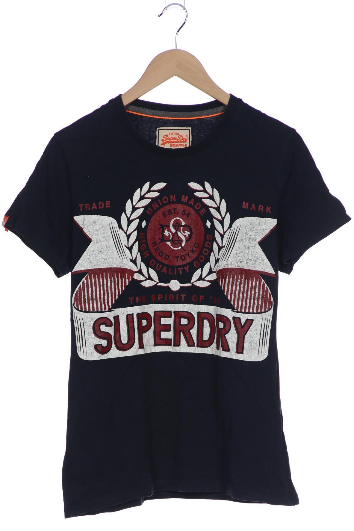 

Superdry Herren T-Shirt, marineblau, Gr. 48