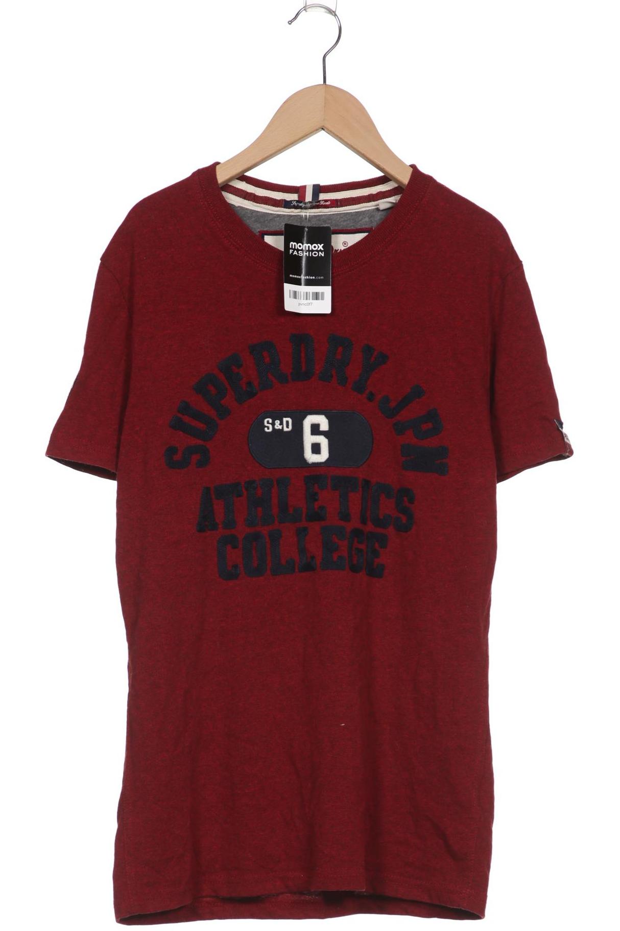 

Superdry Herren T-Shirt, bordeaux, Gr. 48