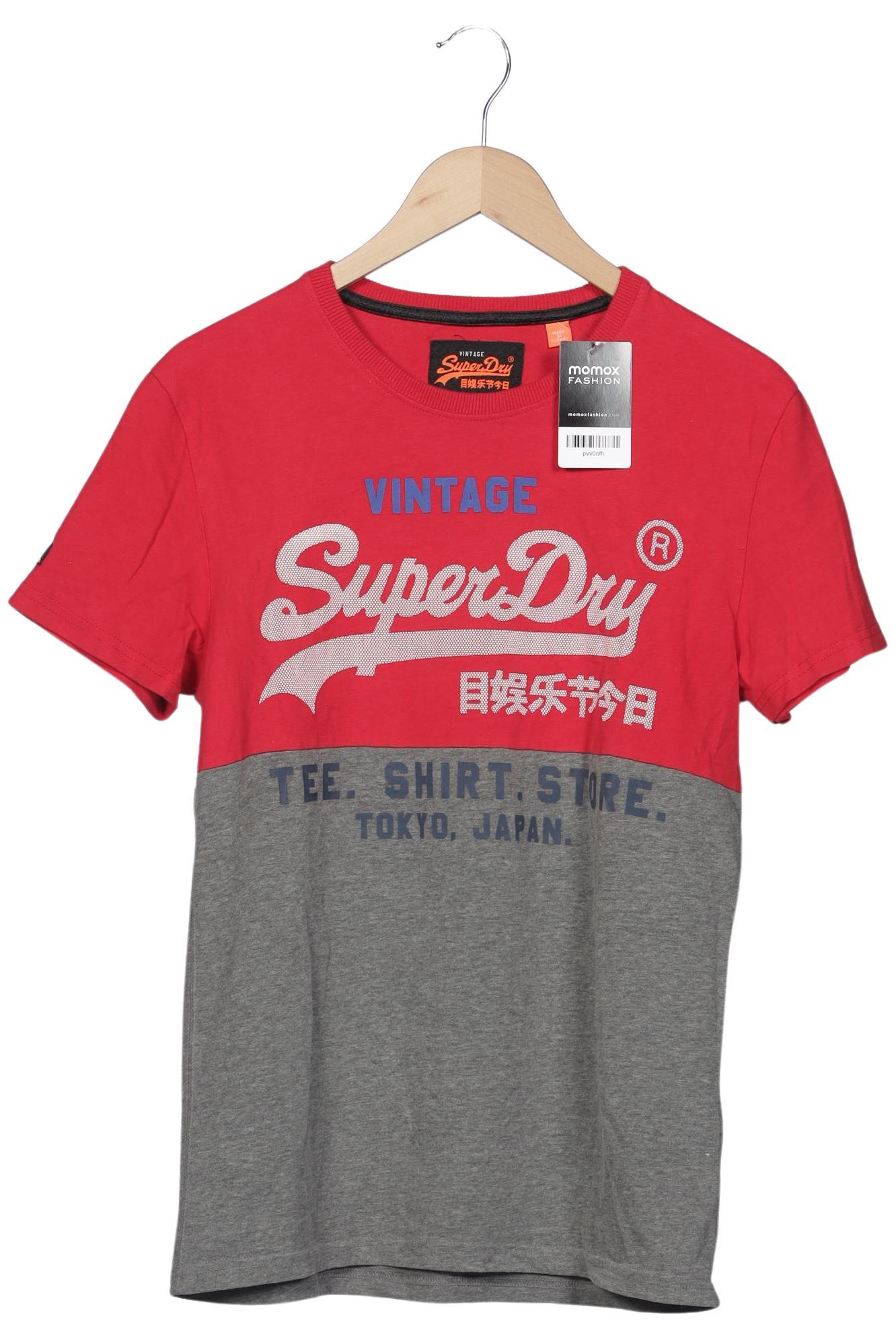 

Superdry Herren T-Shirt, rot, Gr. 48
